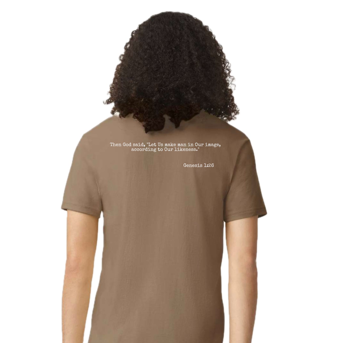 4 Souls In Different Clothes Army Brown Tee