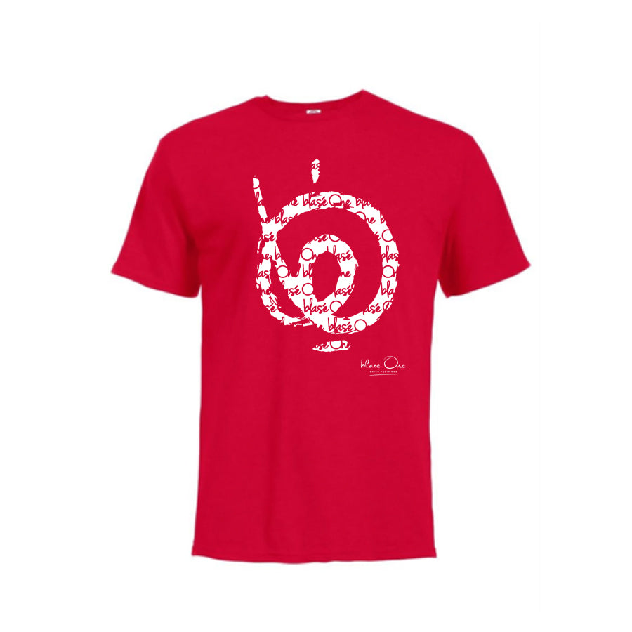 Red & White Logo with Signature