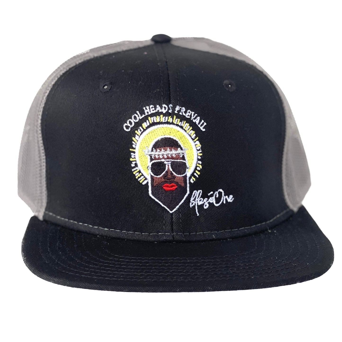 Cool Heads Prevail Black & Gray Signature Cap