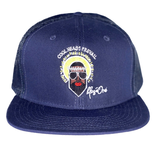 Cool Heads Prevail Navy Signature Cap