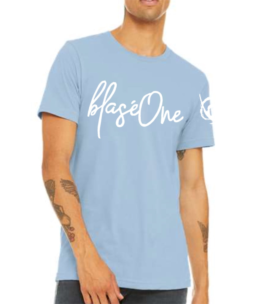 5 Signature 3D Baby Blue and White