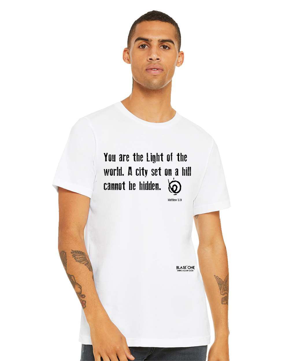 You Are The Light White Tee