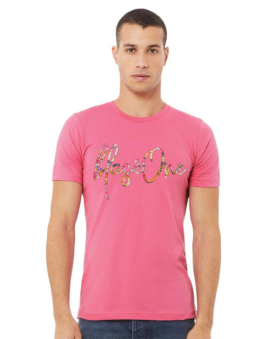 Signature Flowers & Pink Tee