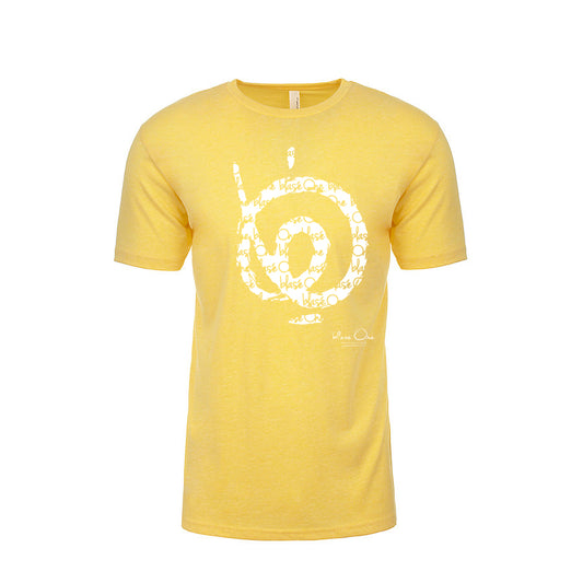 Yellow & White Logo with Signature