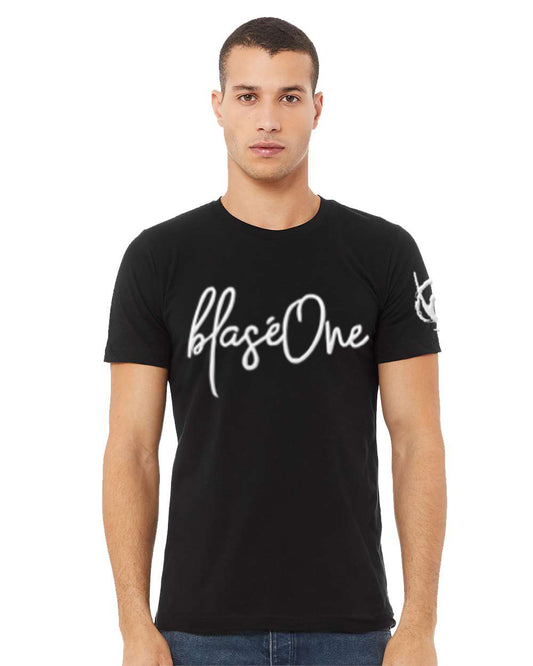 Signature 3D White & Black Tee